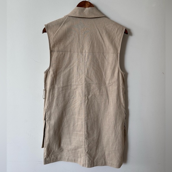 Zara Beige Cargo Dress with Belt. Size XS. - Picture 2 of 6